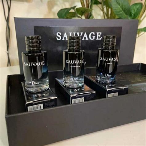 dior sauvage perfume set